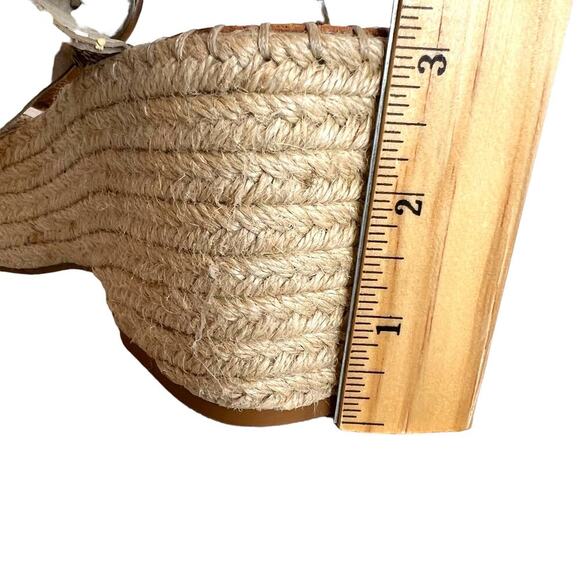 DOLCE VITA Lesly Espadrille Platform Sandal in Tan & Snake Print Women's Sz. 8.5 - Picture 13 of 14